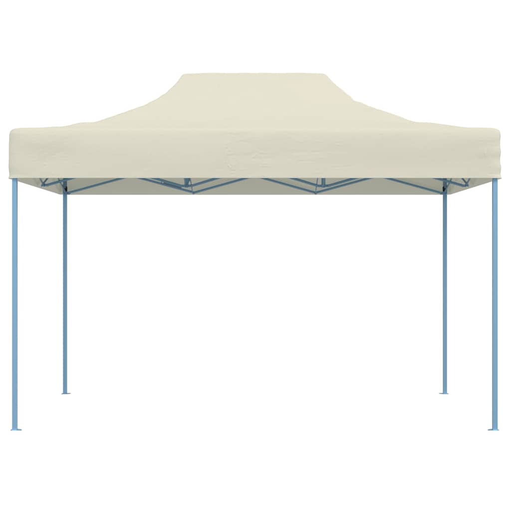 Partytent inklapbaar 3x4 m staal crème