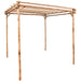 Pergola 170x170x220 cm bamboe