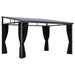 Prieel met gordijn 405x294x244 cm antraciet