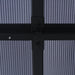 Prieel met gordijn 405x294x244 cm antraciet