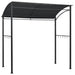 Barbecue paviljoen 215x150x220 cm staal antraciet