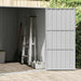 Tuinschuur 195x198x159 cm gegalvaniseerd staal groen