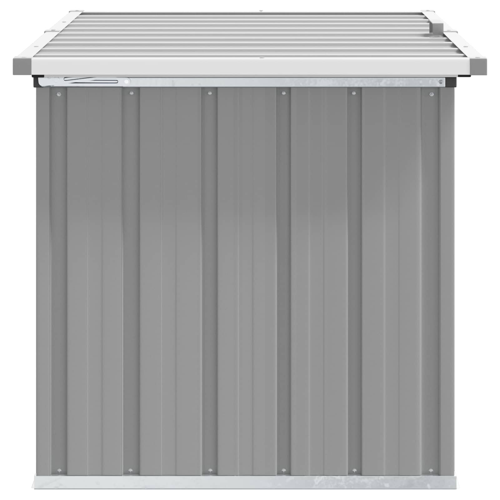 Tuinbox 109x67x65 cm grijs