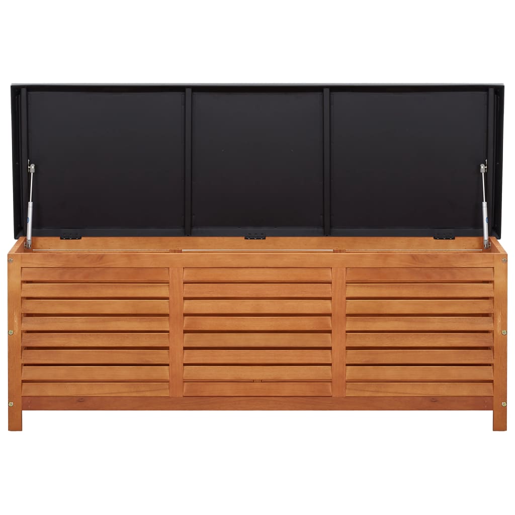Tuinbox 150x50x55 cm massief eucalyptushout