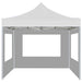 Partytent inklapbaar met wanden 2x2 m aluminium wit