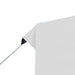 Partytent inklapbaar met wanden 2x2 m aluminium wit