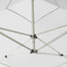 Partytent inklapbaar met wanden 2x2 m aluminium wit