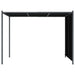 Pergola met uittrekbaar dak 3x3 m antraciet