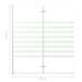Badwand gestreept 120x140 cm gehard glas