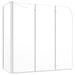 Badwand 120x69x130 cm gehard glas transparant