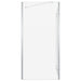 Badwand 120x69x130 cm gehard glas transparant