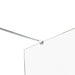 Stabilisatiestang voor badwand 70-120 cm roestvrij staal