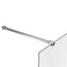 Stabilisatiestang voor badwand 57,5 cm roestvrij staal