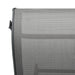 Ligbed aluminium en textileen