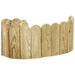 Gazonrand 120 cm geïmpregneerd grenenhout groen