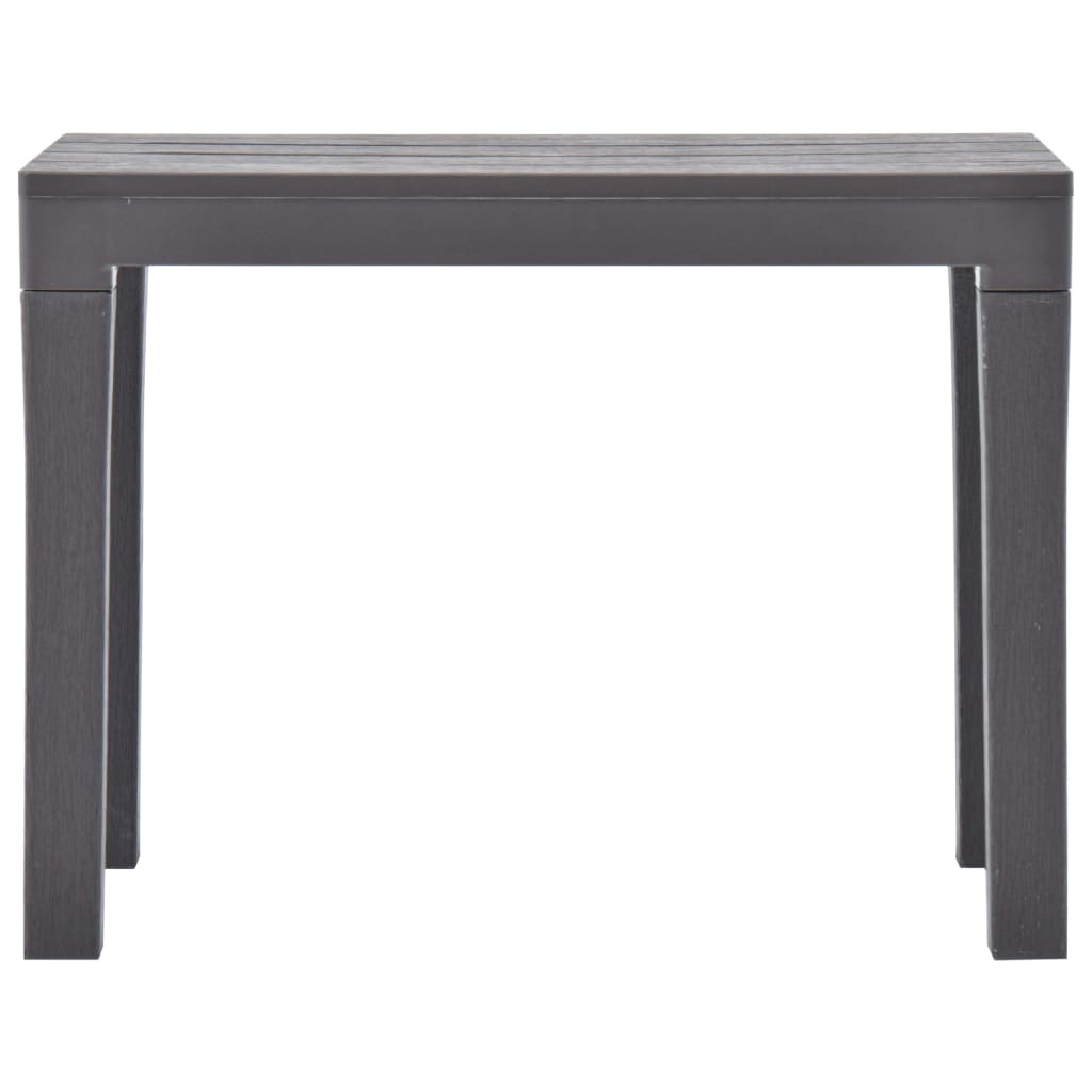 Tuinbanken 2 St Kunststof Mokka 1