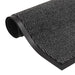 Droogloopmatten 2 st rechthoekig getuft 90x150 cm antraciet