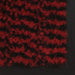 Droogloopmatten 2 st rechthoekig getuft 120x180 cm rood