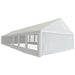Partytent 6x16 m PE wit