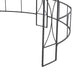 Prieel rond 300x290 cm wit