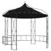 Prieel rond 300x290 cm antraciet