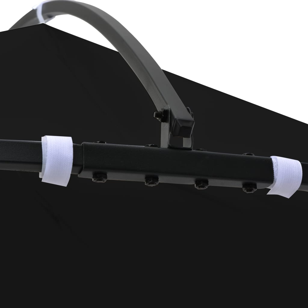 Prieel rond 300x290 cm antraciet