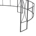 Prieel rond 300x290 cm antraciet