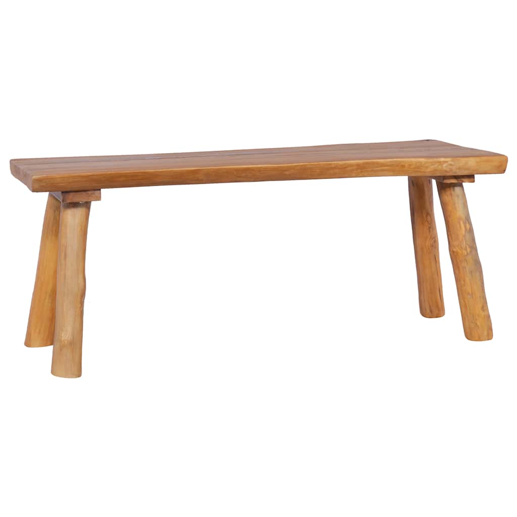 Tuinbank 120 cm massief teakhout