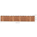 Gazonranden 3 st 120 cm geïmpregneerd grenenhout