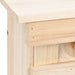 Mussenhuis met 5 kamers 68x15x21 cm vurenhout