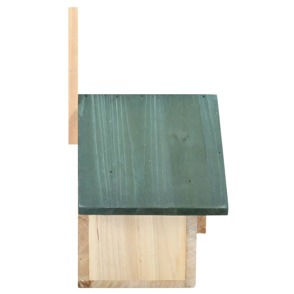 Vogelhuisjes 4 st 24x16x30 cm vurenhout