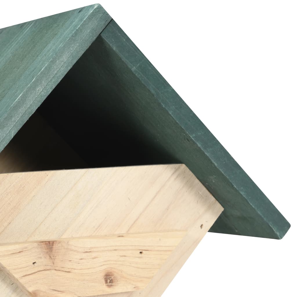Vogelhuisjes 4 st 24x16x30 cm vurenhout