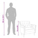 Fauteuil echt geitenleer bruin