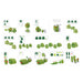 Toi-Toys Knutselpuzzel Tricera Junior 25,8 Cm Groen 59-Delig
