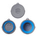 Proplus Emmer Opvouwbaar Met Deksel 5L Blauw/Grijs