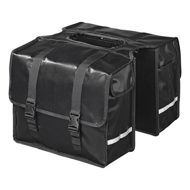 Proplus Fietstas Dubbel 40L Waterdicht Zwart