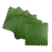 Overige Merken Vloermat Tegels 40X40X10 Cm Grasprint 6 Stuks Groen