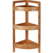 Excellent Houseware Badkamerrek 3 Etages 61X23 Cm Bamboe