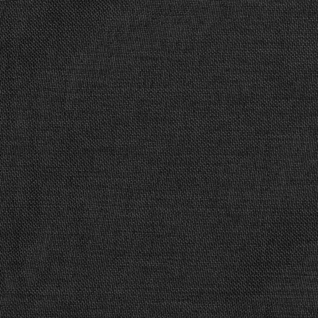 Gordijnen linnen verduisterend haken 2 st 140x225 cm antraciet