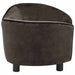 Hondenbank 69x49x40 cm pluche bruin