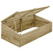 Kweekkassen 2 st 100x50x35 cm geïmpregneerd grenenhout