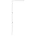 Inloopdouchewand halfmat 100x195 cm ESG-glas