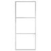 Inloopdouchewand halfmat 115x195 cm ESG-glas