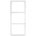 Inloopdouchewand mat 90x195 cm ESG-glas