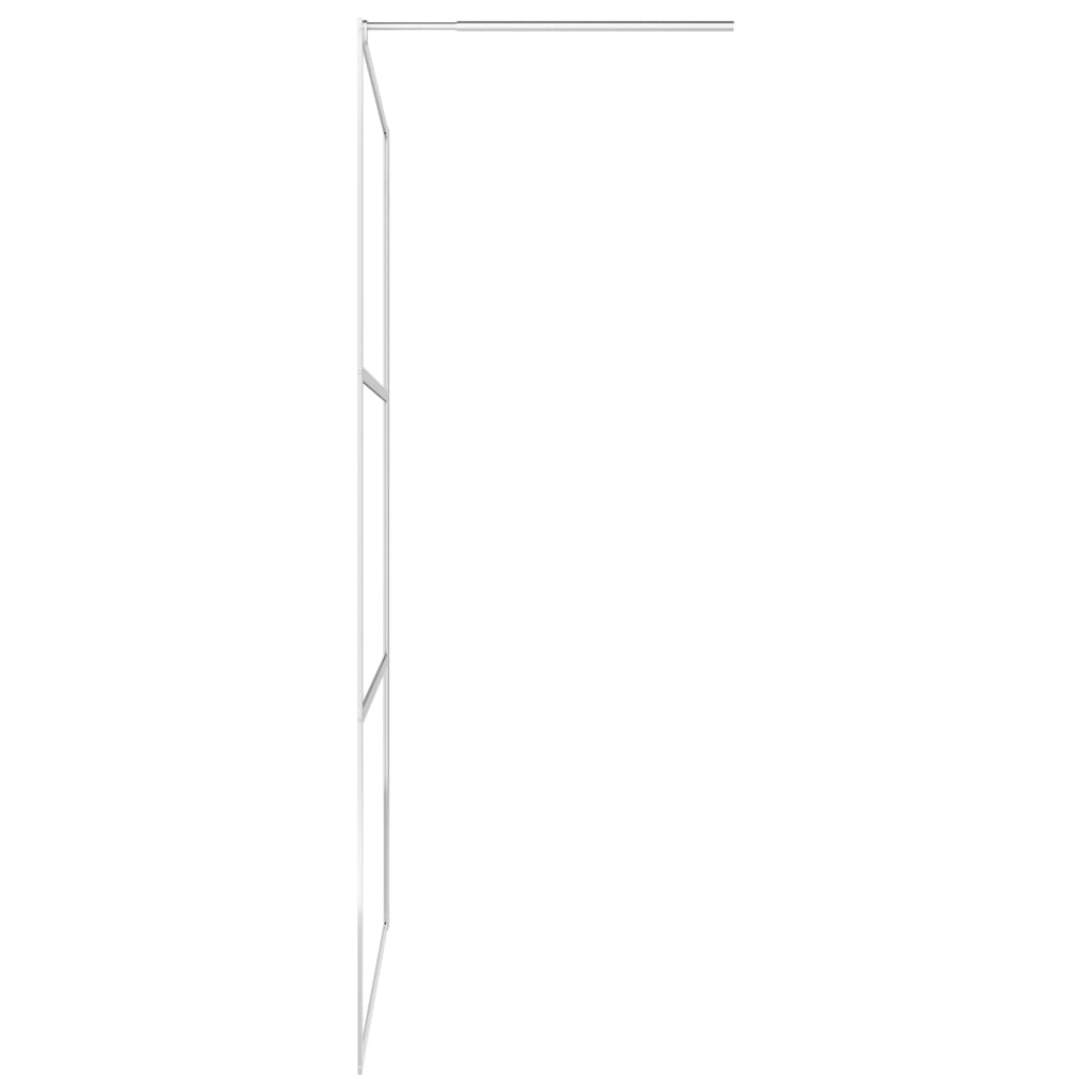 Inloopdouchewand mat 140x195 cm ESG-glas