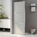 Inloopdouchewand mat 140x195 cm ESG-glas
