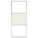 Inloopdouchewand met stenenmotief 80x195 cm ESG-glas