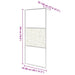 Inloopdouchewand met stenenmotief 80x195 cm ESG-glas