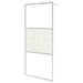 Inloopdouchewand met stenenmotief 100x195 cm ESG-glas