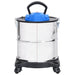 Asstofzuiger met HEPA filter 1200 W 20 L roestvrij staal